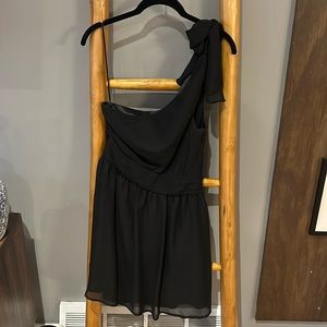Keepsake Black one shoulder dress